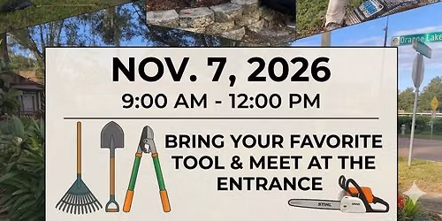 Lake Irma Estates Clean-Up Day