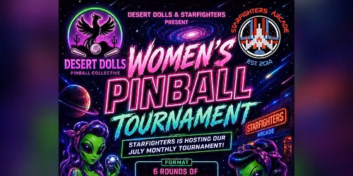 Desert Dolls - July Monthly Pinball Tournament