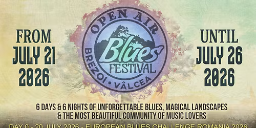 Open Air Blues Festival Brezoi 2026