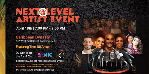 Next Level Artist Event
