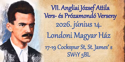 VII. ANGLIAI J\u00d3ZSEF ATTILA VERS- \u00c9S PR\u00d3ZAMOND\u00d3 VERSENY