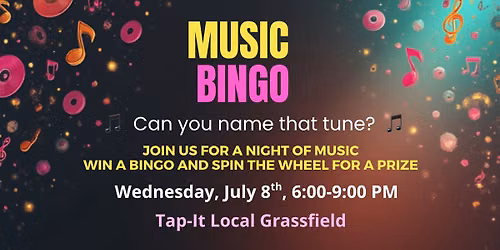 !!! Music Bingo !!!