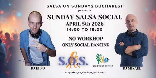 Salsa On Sundays @ Rio Club Bucure\u0219ti