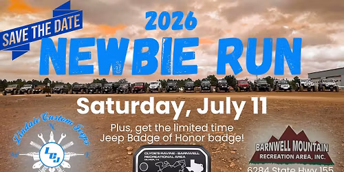2026 Newbie & Intermediate Run: GET A BADGE!