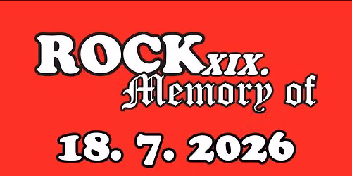 Rock Memory Of - 19. ro\u010dn\u00edk