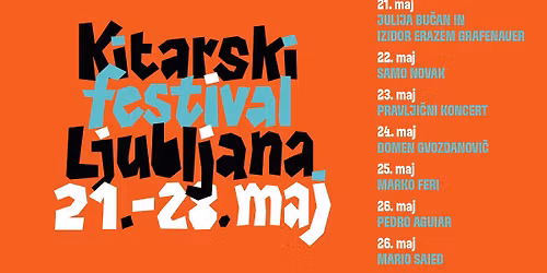 Kitarski festival Ljubljana: OTVORITVENI KONCERT