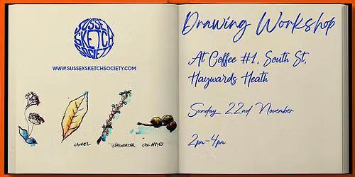 Drawing Workshop - Group Session - Autumn leaves