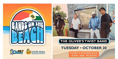 2026 Bands on the Beach - The Oliver's Twist Band