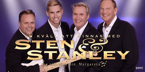 EN KVÄLL ATT MINNAS MED - STEN & STANLEY - Helsingborg 25 Oktober 2026
