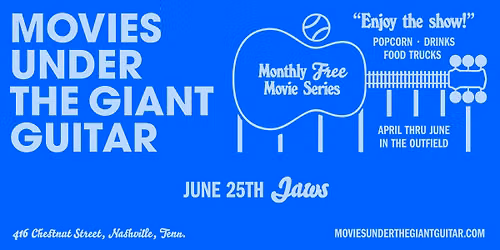 Movies Under the Giant Guitar: Jaws