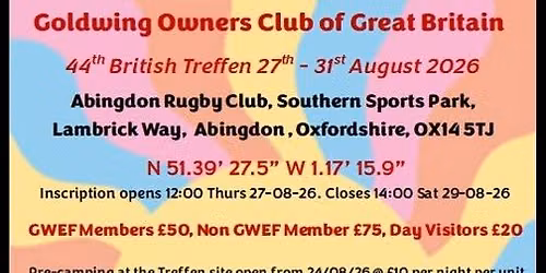 British Treffen 2026
