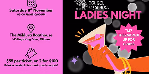 Ladies Night at The Mildura Boat House!