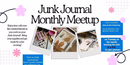 Junk Journal Monthly Meetup