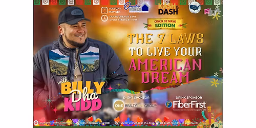 The 7 Laws to Live Your American Dream with Billy Dha Kidd