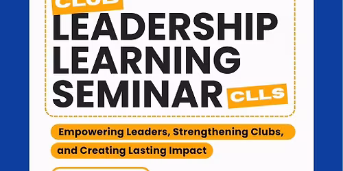 Club Leadership Learning Seminar