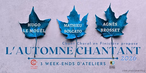 Automne chantant 2026 - Polyphonies populaires : worksongs et spirituals du Delta avec Hugo Le Mou\u00ebl