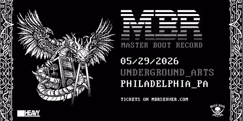 MASTER BOOT RECORD + arottenbit \/\/ PHILADELPHIA MAY 29