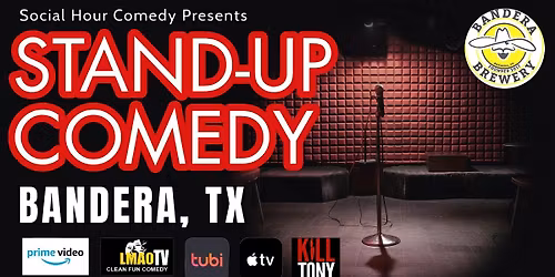 Social Hour Comedy at Bandera Brewery