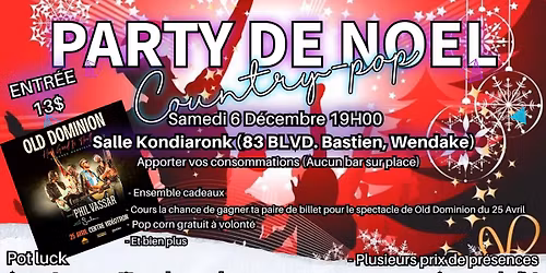Party de Noel Country-pop