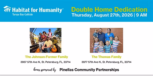 Double Home Dedication: The Johnson-Farmer & Thomas Families