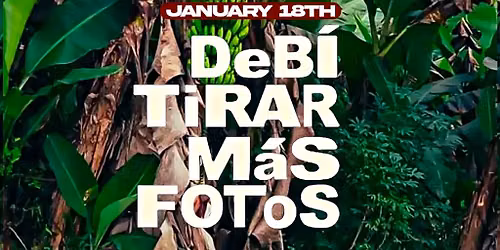 Debi Tirar Mas Fiestas at Webster Theater - Underground
