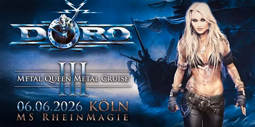 DORO - Metal Queen Metal Cruise III \/\/ K\u00f6ln