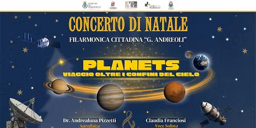 PLANETS \u2022 Viaggio oltre i confini del cielo | Concerto di Natale della Filarmonica G. Andreoli