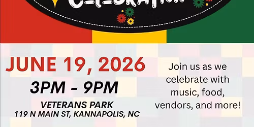 Kannapolis\u2019s 3rd Annual Juneteenth Celebration