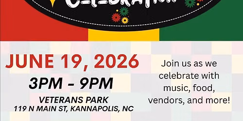 Kannapolis\u2019s 3rd Annual Juneteenth Celebration