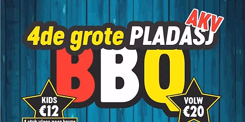 4de BBQ Weekend AKV Pladasj