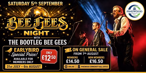 Bee Gees Night - with The Bootleg Bee Gees