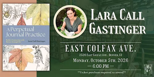 Lara Call Gastinger Live at Tattered Cover Colfax