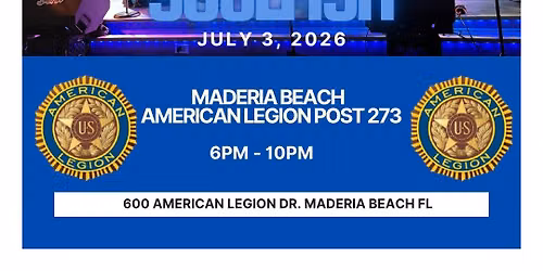 SoulFish Live at The Maderia Beach American Legion Post 273