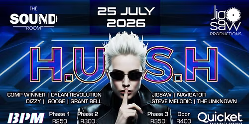 H.U.S.H V5 \u2013 The Sound Room Experience