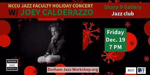 NCCU Faculty Holiday Concert with Joey Calderazzo