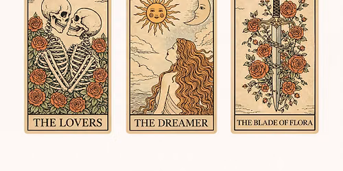 Tarot Painting - Memento Mori Cafe