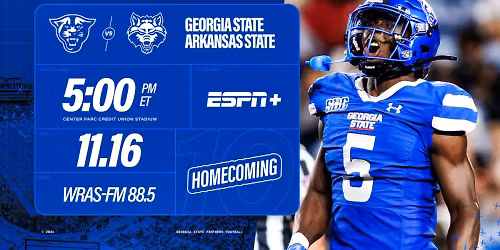 Parking Arkansas State Red Wolves at Georgia State Panthers Mens Basketball