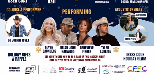 CMAOntario 3rd Annual Snowball \u2744\ufe0f in partnership with Elyse Saunders\u2019 9th Warm Coats Warm Hearts \u2728