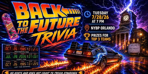 Puzzles' Back to the Future Trivia at NYBP Orlando
