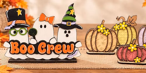 \ud83d\udc7b\ud83c\udf83 Paint a Boo Crew or Tabletop Pumpkins! \ud83c\udfa8