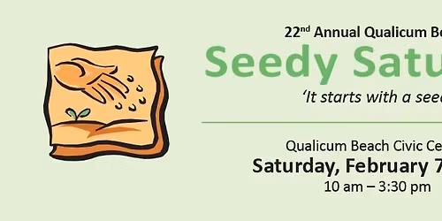 Qualicum Beach Seedy Saturday 2026
