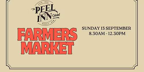 Peel Inn Farmers Market September 2026