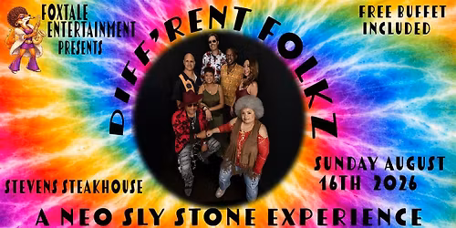 DIFF\u2019RENTFOLKZ \u2013 Dance to the Music! A Tribute to Sly & The Family Stone