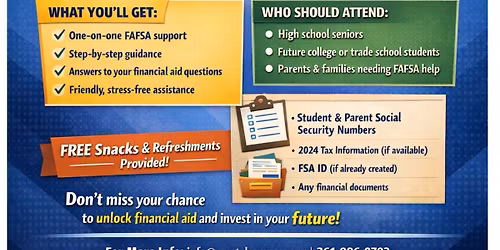 Secure Your Future: FAFSA ROUND UP!