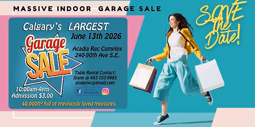 Calgary's LARGEST Garage Sale 