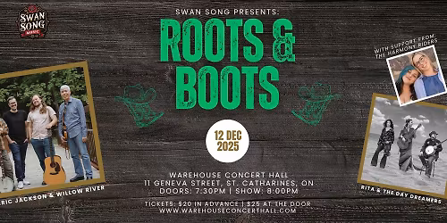 Roots & Boots with Eric Jackson, Rita Visser & The Harmony Riders