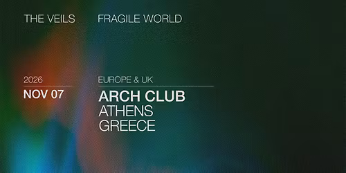 THE VEILS (NZ) LIVE IN ATHENS - 07.11 - ARCH CLUB