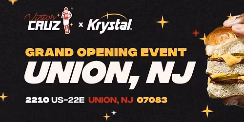 Krystal Union New Jersey Grand Opening Event