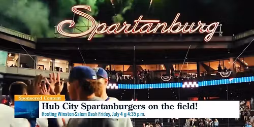 Parking Winston-Salem Dash at Hub City Spartanburgers