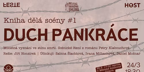 Kniha d\u011bl\u00e1 sc\u00e9ny #1: Duch Pankr\u00e1ce